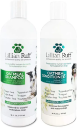 Lillian Ruff Calming Oatmeal Pet Shampoo & Conditioner